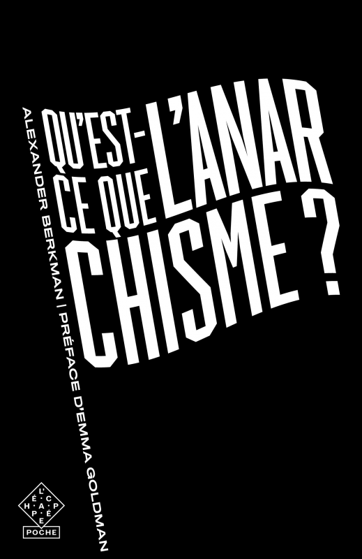 « Qu�estce que l�anarchisme ? confirme l�unanimité « Qu�estce que l�anarchisme ? confirme l�unanimité